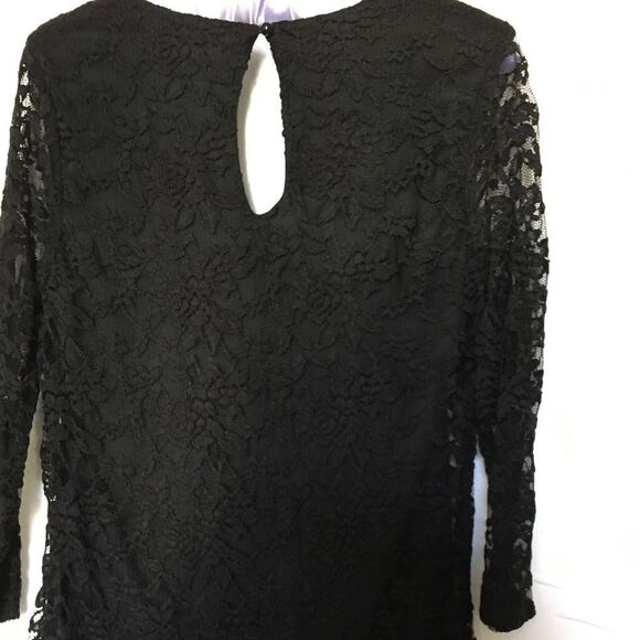 RD Style Beringer Black Lace Keyhole Top – Size M (NWOT) - Picture 4 of 6